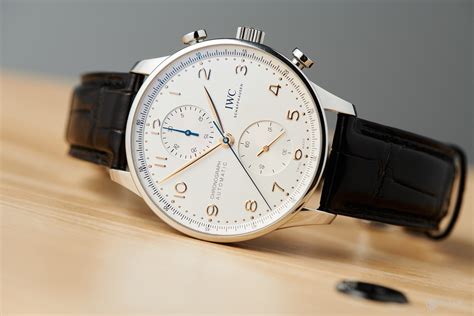 iwc portugieser chronograph lug to lug|portugieser chronograph review.